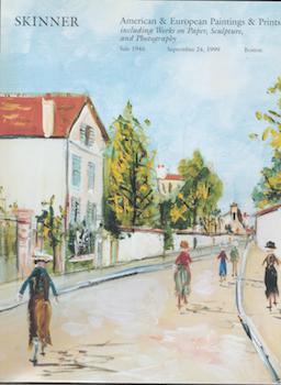 Item #75-9477 American & European Paintings & Prints including Works on Paper, Sculpture, and...