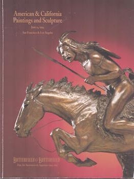 Item #75-9658 American & California Paintings and Sculpture. SN 6020D. Lots # 4400 - 4761. June...