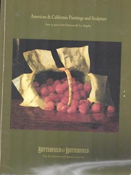 Item #75-9665 American & California Paintings and Sculpture. SN 6254 Lots # 4000 - 4363. June 15,...