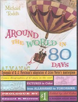 Item #75-9824 Michael Todds' Around The World In 80 Days Almanac. Michael Todd.