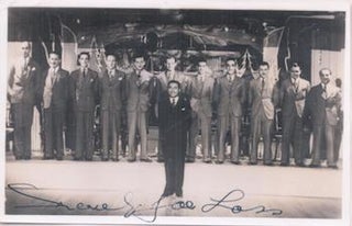 Item #75-9843 Signature from Band Leader Joe Loss (1909-1990). Joe Loss