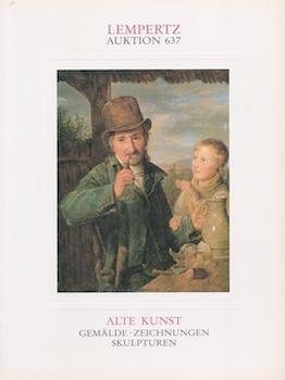 Item #75-9916 Auktion No. 637. Alte Kunst, Gemälde, Zeichnungen, Skulpturen. 26. Mai. 1989....