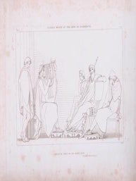 Item #76-0169 Ulysses Weeps at the Song of Demodocus, Plate 13, from The Odyssey of Homer. John...