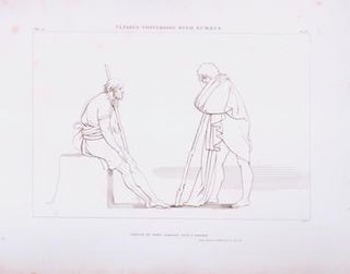 Item #76-0170 Ulysses Conversing with Eumaeus, Plate 23, from The Odyssey of Homer. John...