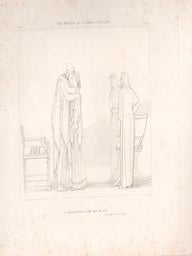 Item #76-0253 The Meeting of Ulysses and Penelope, Plate 32, from The Odyssey of Homer. John...