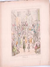 Item #76-0408 Breaking Up. George Cruikshank