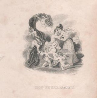 Item #76-0654 Mon Enterrement. Deveria Drawn, William Fry, Engraver