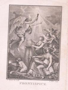 Item #76-0731 Frontispice. C. Monnet, F. Huot, Del. French, Engraver