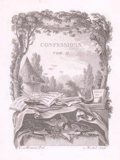 Item #76-0733 Confessions. Tom. II. C. Monnet, Michel, Del. French, Engraver