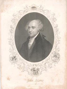 Item #76-0753 Portrait of John Adams (American Sixth President of the United States, 1735-1826)....