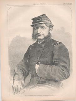 Item #76-0944 Portraits of Brigadier-General Judson Kilpatrick. Harper’s Weekly, March 19,...