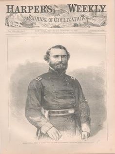 Item #76-0954 Portrait of Major-General George H. Thomas U.S.A. The Hero of Chicamauga....