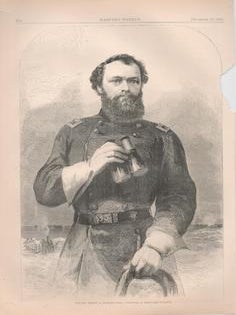 Item #76-0955 Portrait of General Quincy A. Gilmore. Harper’s Weekly, September 12, 1863....
