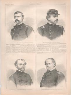 Item #76-0958 Portraits of The Late Brigadier-General George C. Strong; The Late Colonel Robert...