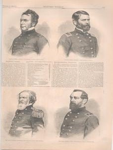 Item #76-0965 Portraits of Major-General Hooker; Major-General Franklin; The Late General...