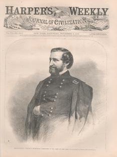 Item #76-0974 Portrait of Major-General William S. Rosecrans, Commander of the Army of the Ohio....