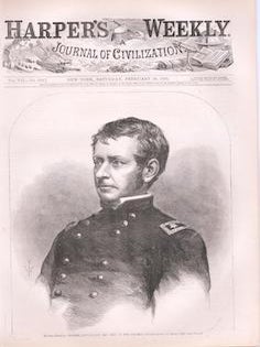Item #76-0979 Portrait of Major-General Hooker, Commanding the Army of the Potomac. Harper’s...