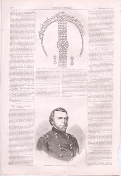 Item #76-0984 Portrait of Major-General C.C. Washburne. Harper’s Weekly, November 28, 1863....