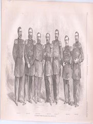 Item #76-0985 Portrait of Our Russian Visitors (Captain Zelenoi; Captain Bootakov; Captain...