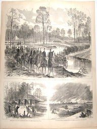 Item #76-1039 Major-General McClellan, Major-General McDowell, and Staffs, Escorted by the Fifth...