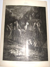 Item #76-1047 ‘Hands Up’ - An Incident of Travel on the Plains. Harper’s Weekly, August 29,...
