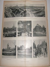 Item #76-1049 The World’s Fair Grounds the Morning of the Great Fire, July 5, 1894; The Town of...