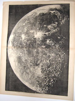 Item #76-1052 Facsimile of a Photograph of the Moon. Harper’s Weekly, March 19, 1864. Dr. Henry...