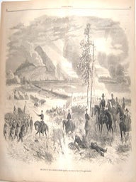 Item #76-1055 The Battle of Cedar Mountain, Fought August 9,1862. Harper’s Weekly, August 30,...