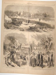 Item #76-1066 The Battle of Antietam, Fought September 17, 1862 - General Mansfield’s Corps in...