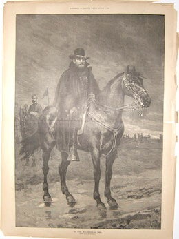 Item #76-1076 In the Wilderness, 1864. Harper’s Weekly, August 1, 1885. T. de Thulstrup,...