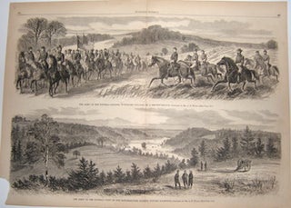 Item #76-1113 The Army of the Potomac - View of the Rappahannock Looking Toward Falmouth....