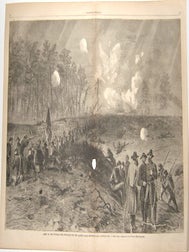 Item #76-1119 Army of the Potomac - The Struggle for the Salient, near Spottsylvania, Virginia,...