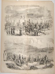 Item #76-1141 Funeral of the Late Lord Raglan. The Procession Leaving the Traktir Inn, Before...