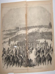 Item #76-1154 Charge of General Buford’s Cavalry Upon the Enemy near Beverley Ford, on the...