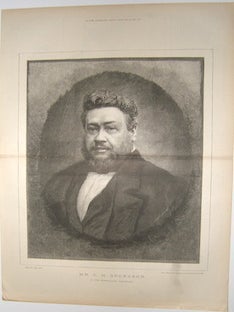 Item #76-1167 Mr. C. H. Spurgeon, of the Metropolitan Tabernacle. The Illustrated London News,...