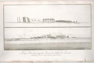 Item #76-1296 Autres Vues des superbes Restes des Edifices de Luxxor, Plate CIII, from ‘Voyage...