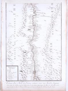 Item #76-1335 Cours du Nil, et Lieux situes sur ses bords, from ‘Voyage d’Egypte et de...