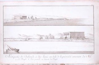 Item #76-1337 Antiquites de Deboude, a dix lieues au de la de la premiere cataracte du Nil, Plate...