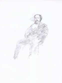 Item #76-1358 The Doctor - Portrait of My Brother, 1895. James Abbott McNeill Whistler, American