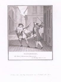 Item #76-1465 Le Mariage Force, Comedie: Sganarelle, by Jean Baptiste Moliere. (1694). Jean...