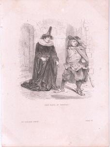 Item #76-1473 Le Mariage Force, Comedie: Quel diable de babillard!, Scene VI, by Jean Baptiste...