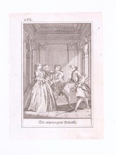 Item #76-1476 Le Mariage Force, Comedie, by Jean Baptiste Moliere. (1694). Francois Boucher,...