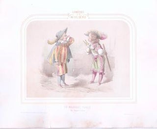 Item #76-1478 Le Mariage Force, Comedie, by Jean Baptiste Moliere. (1694). Edouard Lievre