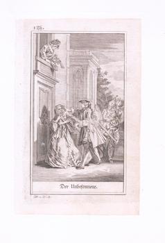 Item #76-1481 Le Mariage Force, Comedie, by Jean Baptiste Moliere. (1694). Francois Boucher,...