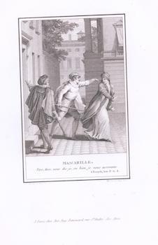 Item #76-1495 Mascarille, from L’Etourdi ou les Contretemps (The Blunderer, or the...