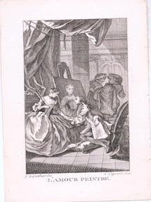 Item #76-1531 L’Amour Peintre, from Le Sicilien, ou l’Amour peintre. Comedie ballet by Jean...