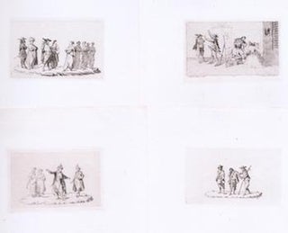 Item #76-1535 Four vignettes from Le Sicilien, ou l’Amour peintre. Comedie ballet by Jean...