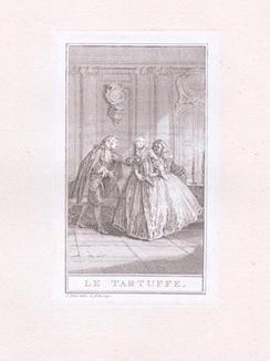 Item #76-1549 Le Tartuffe ou l’Imposteur, Comedie ballet by Jean Baptiste Moliere. (1669)....