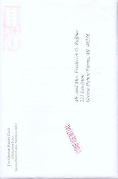 Item #77-0505 The Grosse Pointe Club Directory, Sixth Edition. Tracy Wilson