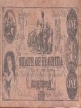 Item #77-0604 The State of Florida: One Dollar Bill (reproduction). Decorative Reproductions